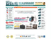 Tablet Screenshot of luggage.nu