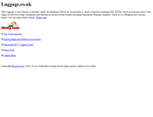 Tablet Screenshot of luggage.co.uk